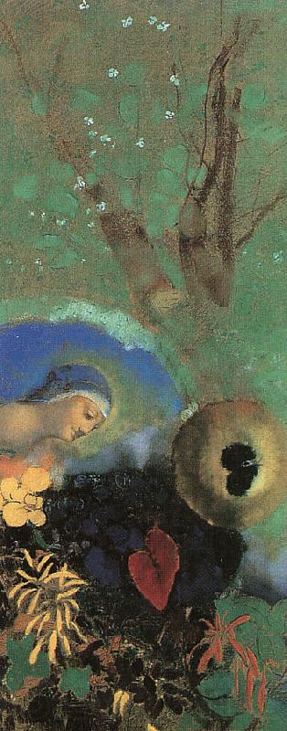 Odilon Redon Homage to Leonardo da Vinci